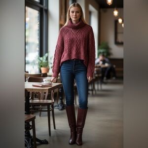 C/ Meo Collective Knit Sweater Msrp $170 Size M